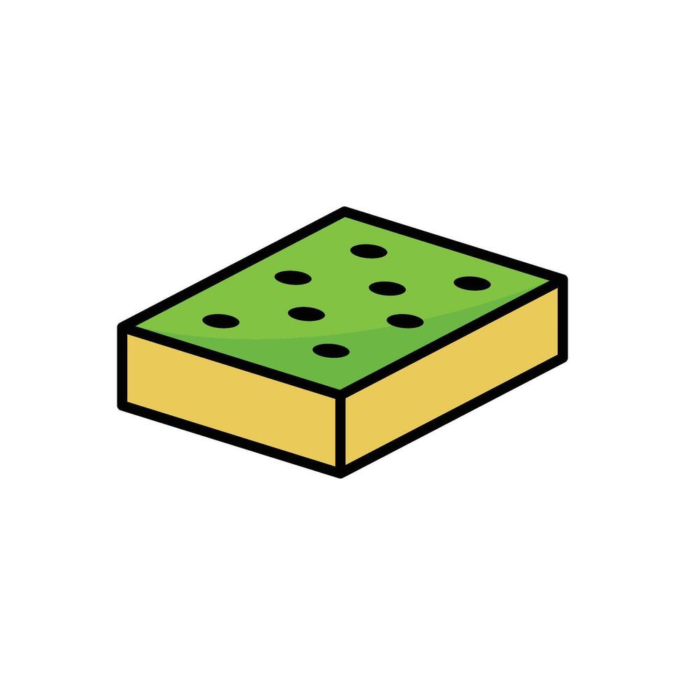 Cartoon Sponge Pack vector