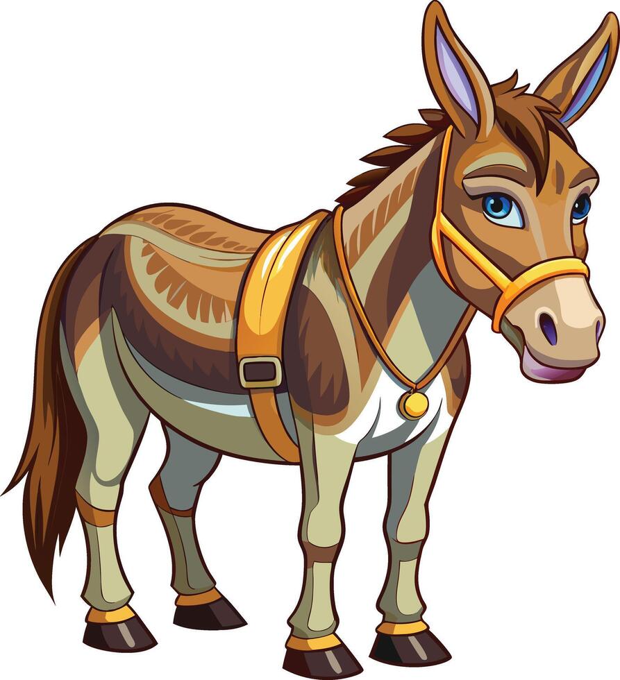 Resilient Mule Artwork Available on EPS File vector