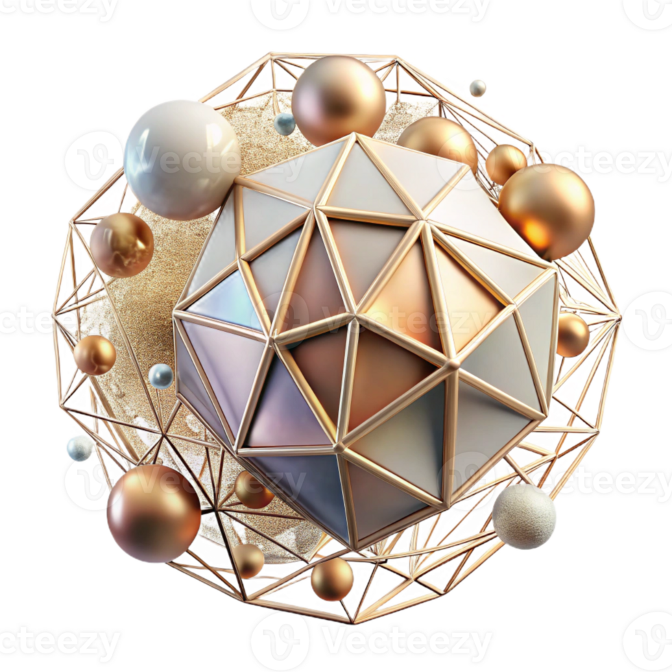 wonderful vintage Voronoi Diagram Overlay Transparent for Photo Editing genuine png