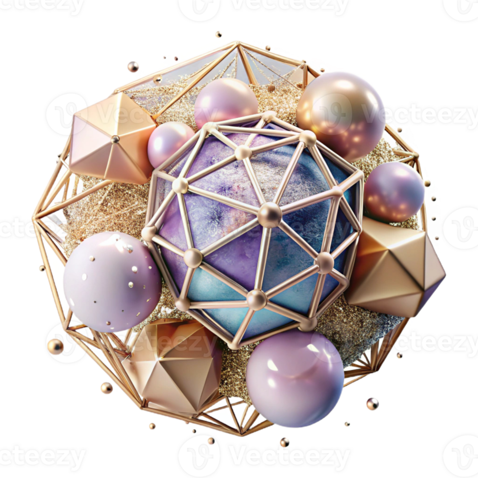 extraordinary vintage Voronoi Diagram Overlay Transparent for Photo Editing png