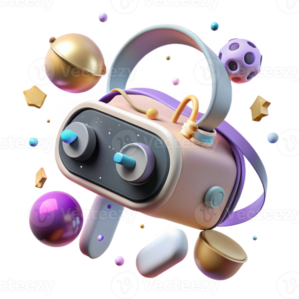 stunning vintage Vr Controller with Haptic Feedback Sensors Cutout for Realistic Gaming genuine png