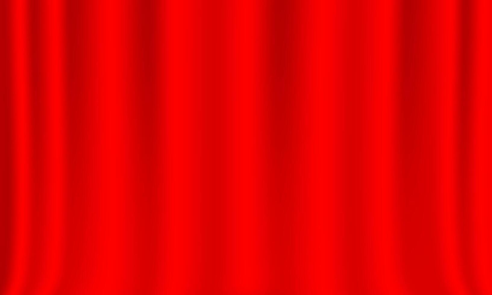 red curtain luxury for banner background, illustration concept of silk, curtain, cloth and textile for backdrop vector