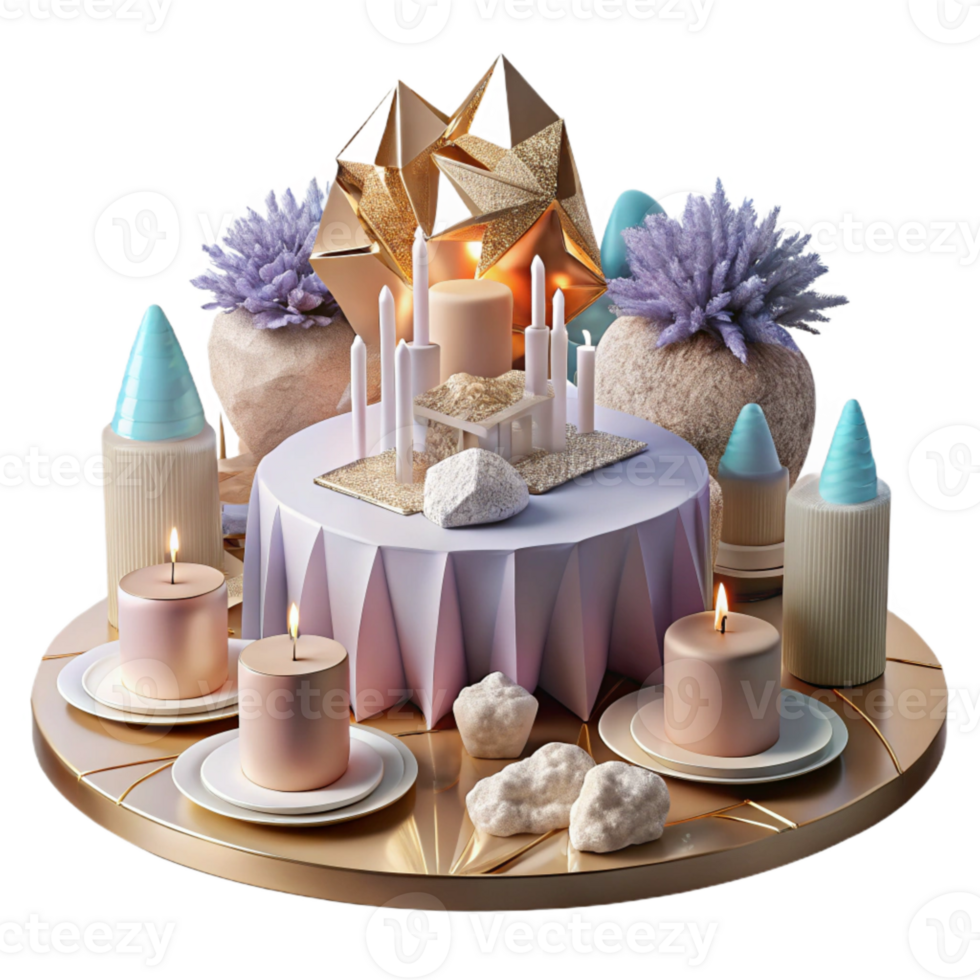serene traditional Wedding Reception Tables Decorated Cutout for Venue Photography png