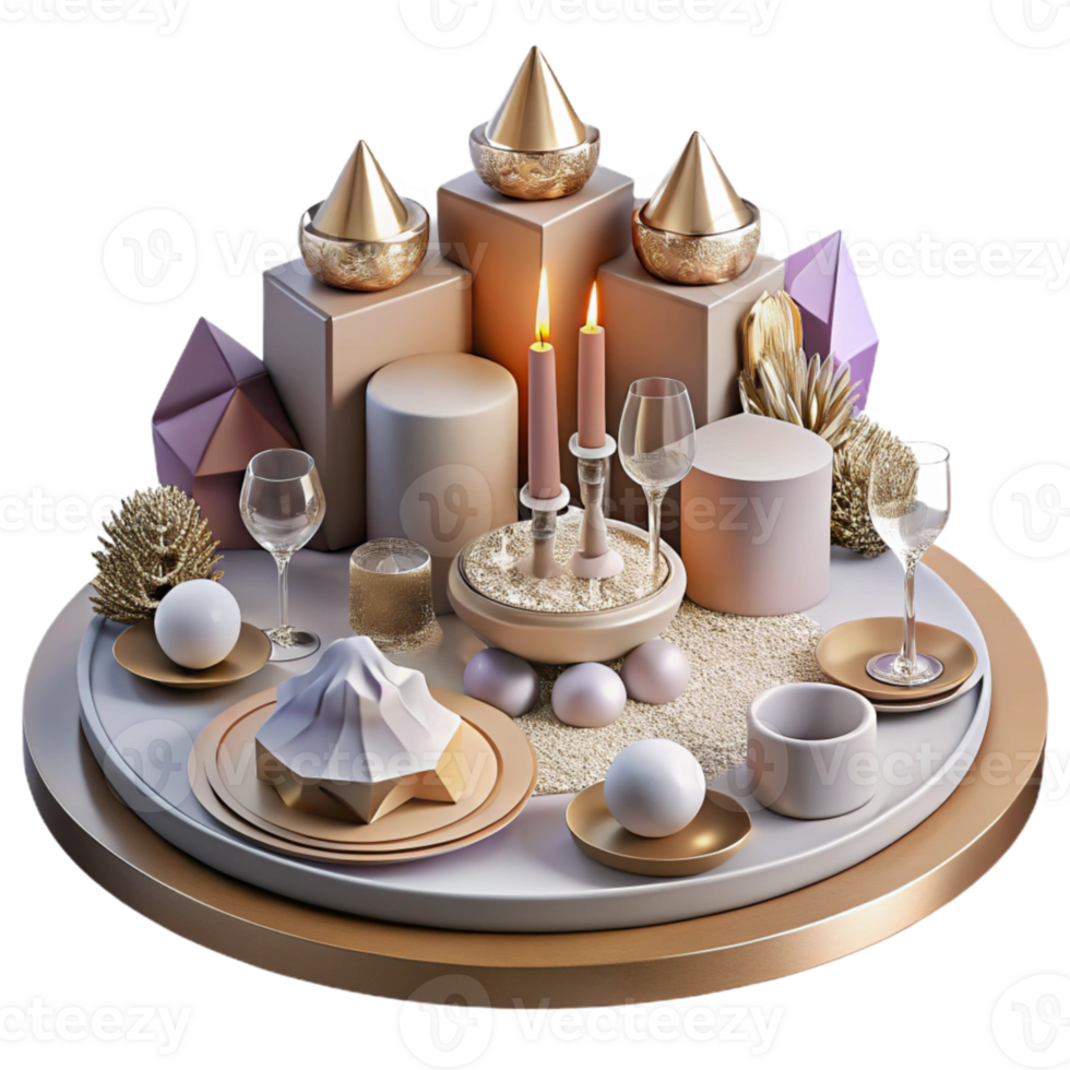 dramatic artistic Wedding Table Settings Elegant Design Cutout for Reception Inspiration authentic png