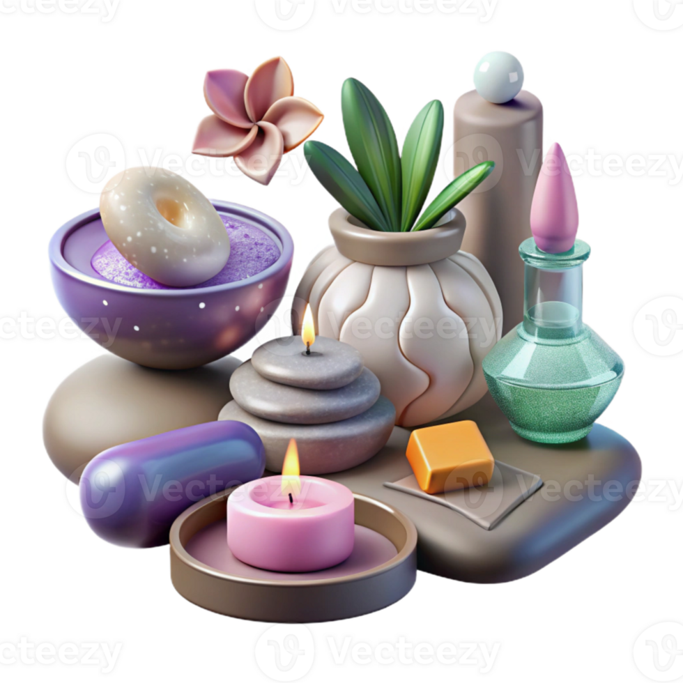 wonderful rustic Wellness Icons Set Spa Treatments Transparent for Relaxation Techniques high quality png