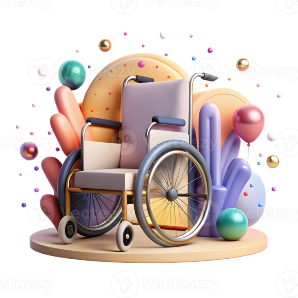 stunning vintage Wheelchair Accessibility Equipment Transparent Background detailed png