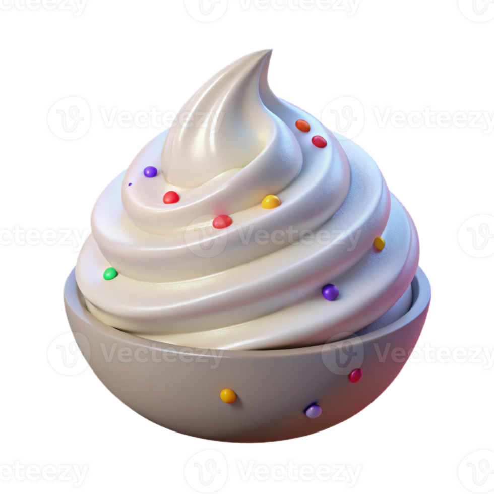 dramatic contemporary Whipped Cream Texture Close Up Transparent for Food Blogs png