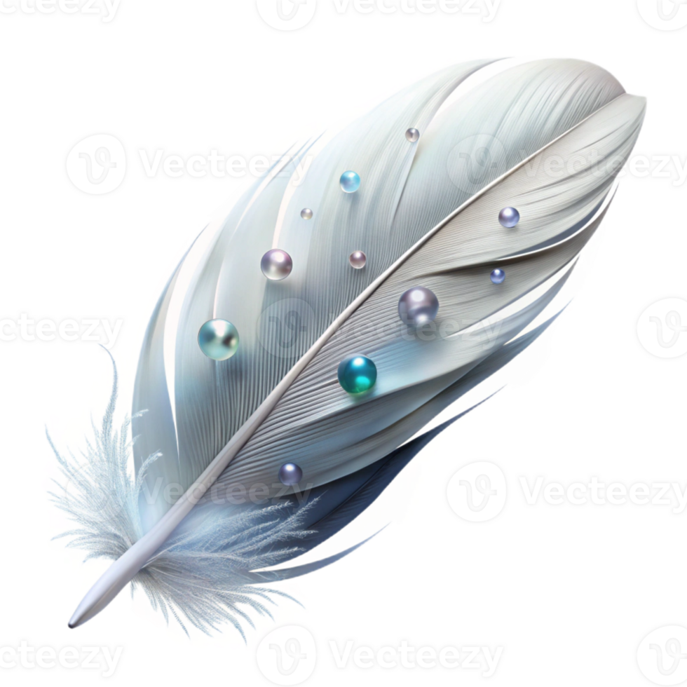 vibrant artistic White Feather Light Airy Texture Transparent for Wedding Invitations professional png