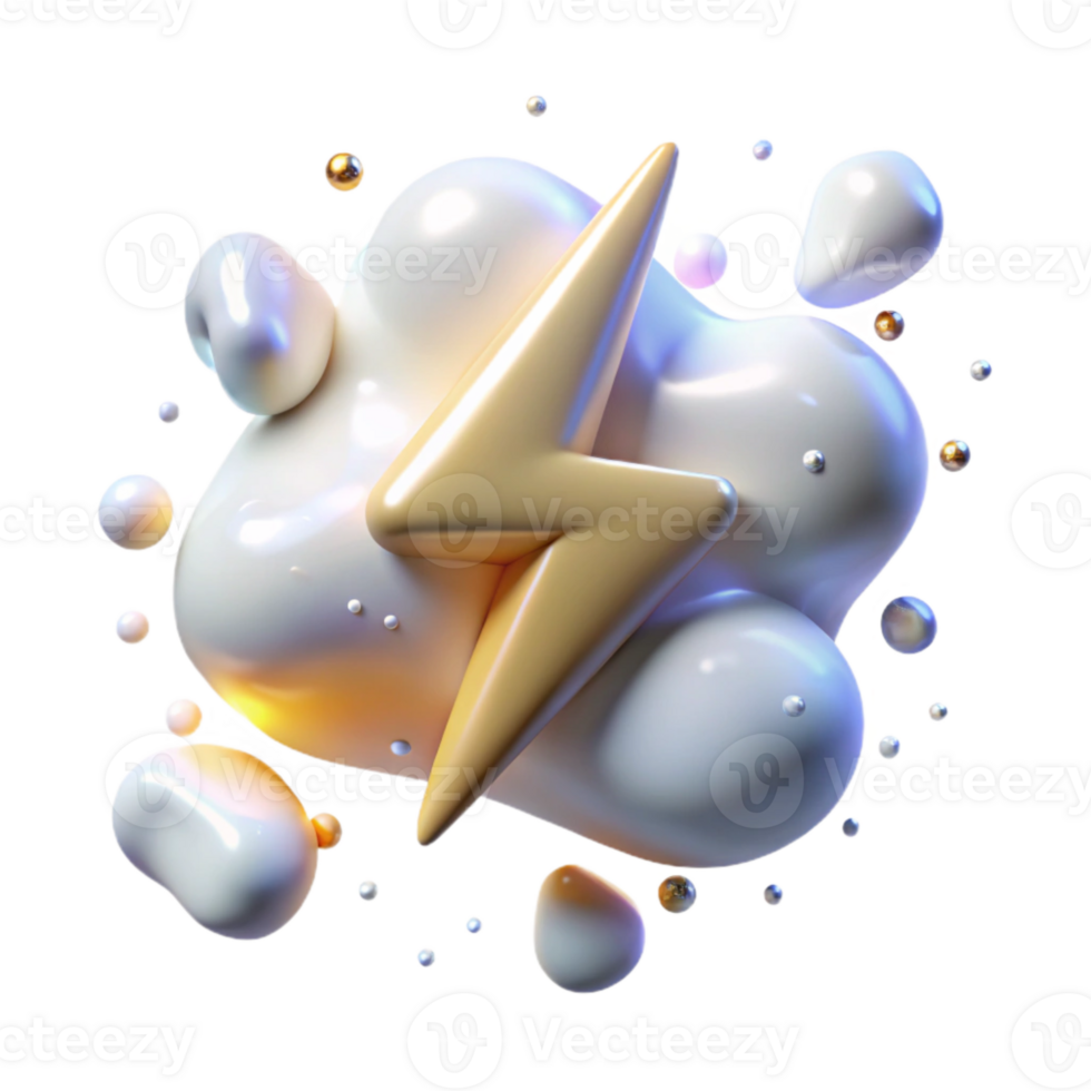 wonderful vintage White Lightning Isolated for Pure Energy Visuals authentic png