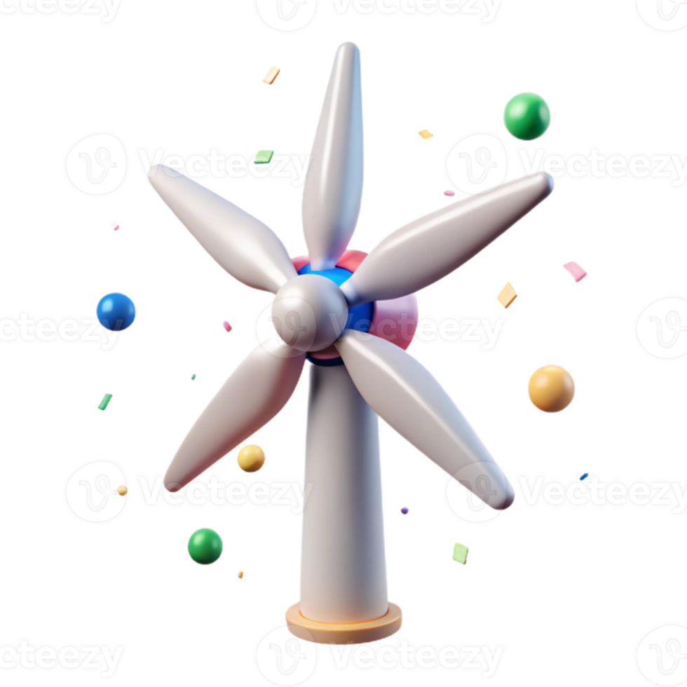 vibrant traditional Wind Turbine Future Trends Smart Grid Integration Transparent for Energy Forecasting high quality png