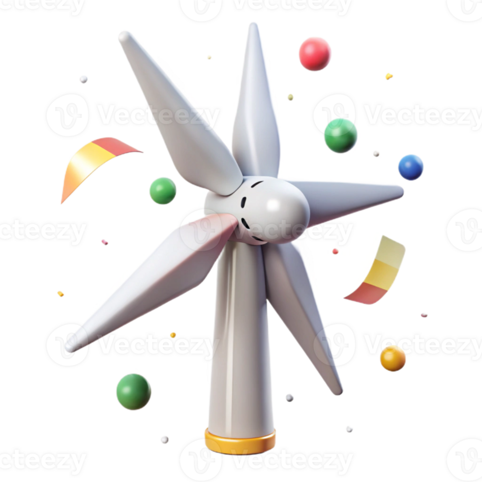 wonderful traditional Wind Turbine Vintage Style Retro Graphic Transparent for Historical Projects high quality png