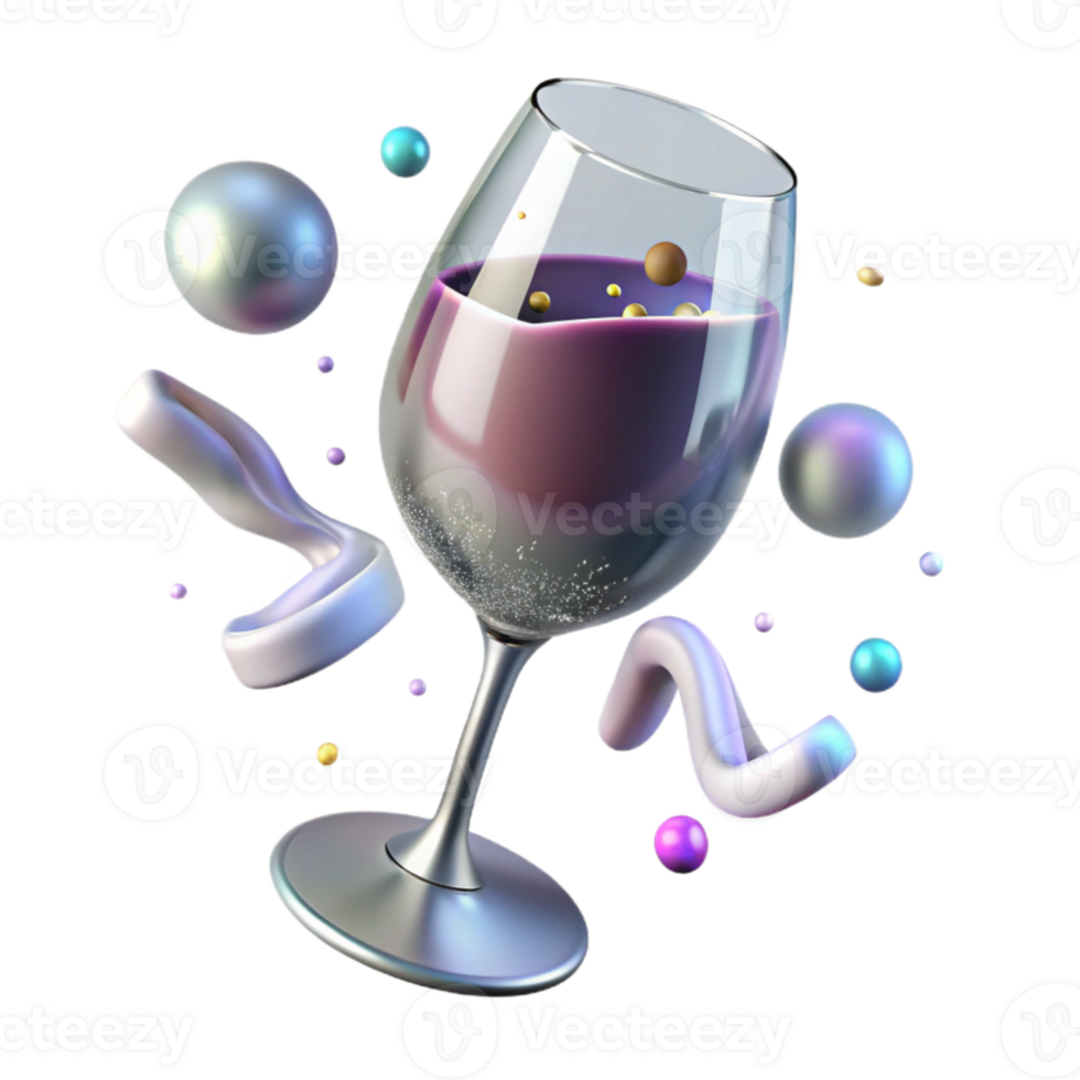 stunning artistic Wine Glass Elegant Drinkware Transparent for Restaurant Menus authentic png