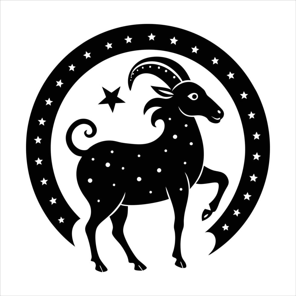 Capricorn Vectors Silhouette