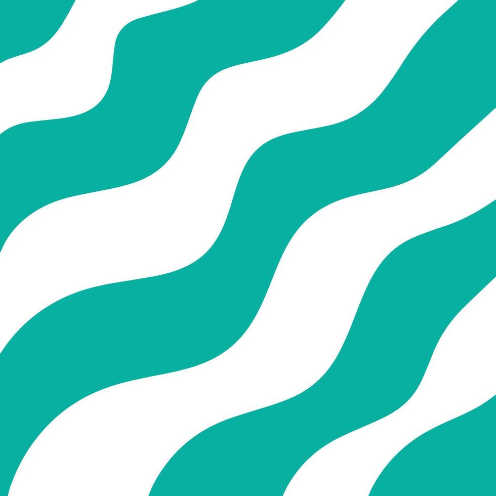 Wavy lines on white background. Wavy striped lines pattern for background and wallpaper template. Simple curved lines with repeating stripe texture. Striped background vector