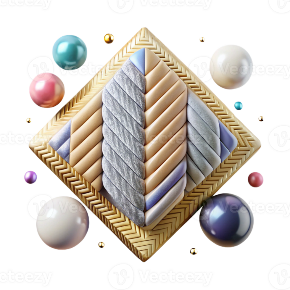 impressive contemporary Herringbone Motif Decorative Element Transparent for Craft Projects original png