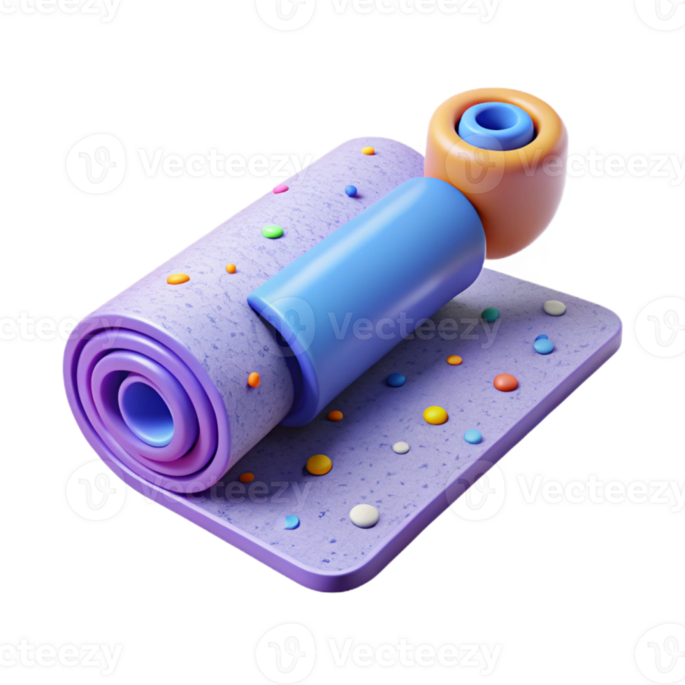 wonderful abstract Yoga Mat Fitness Icon Transparent for Studio Branding exclusive png
