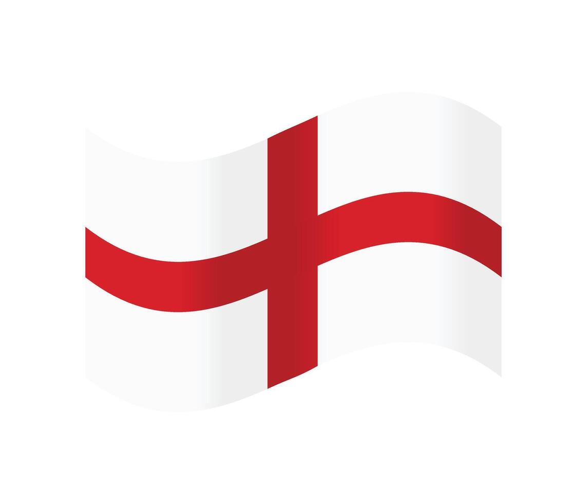 England waving flag vector