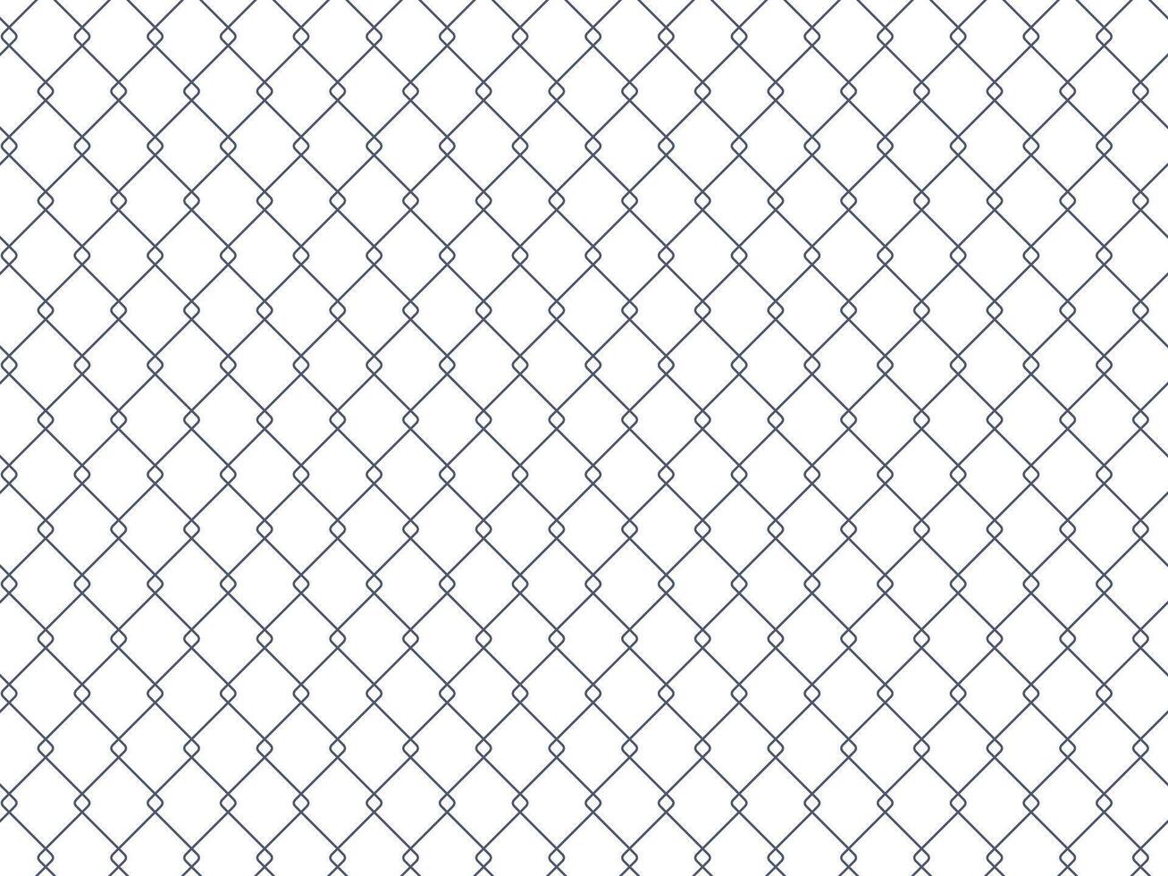 Fence from wire mesh line seamless pattern. Background from black silhouette fence, decorative border, graphic boundary, barrier. Safety grid wall illustration vector