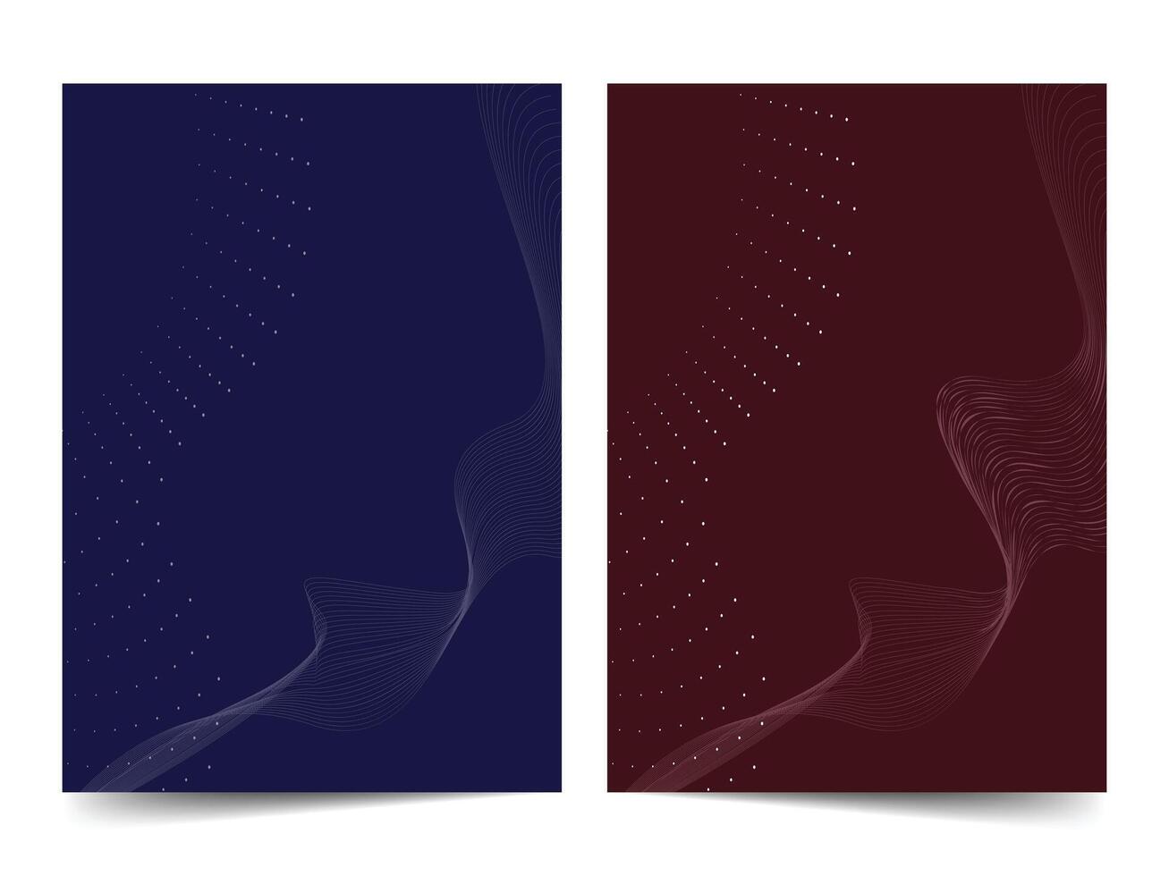 Modern gradient poster background set. Minimalist cover template with vibrant geometric shapes in motion. Ideal design for social media, cover, banner, flyer. vector