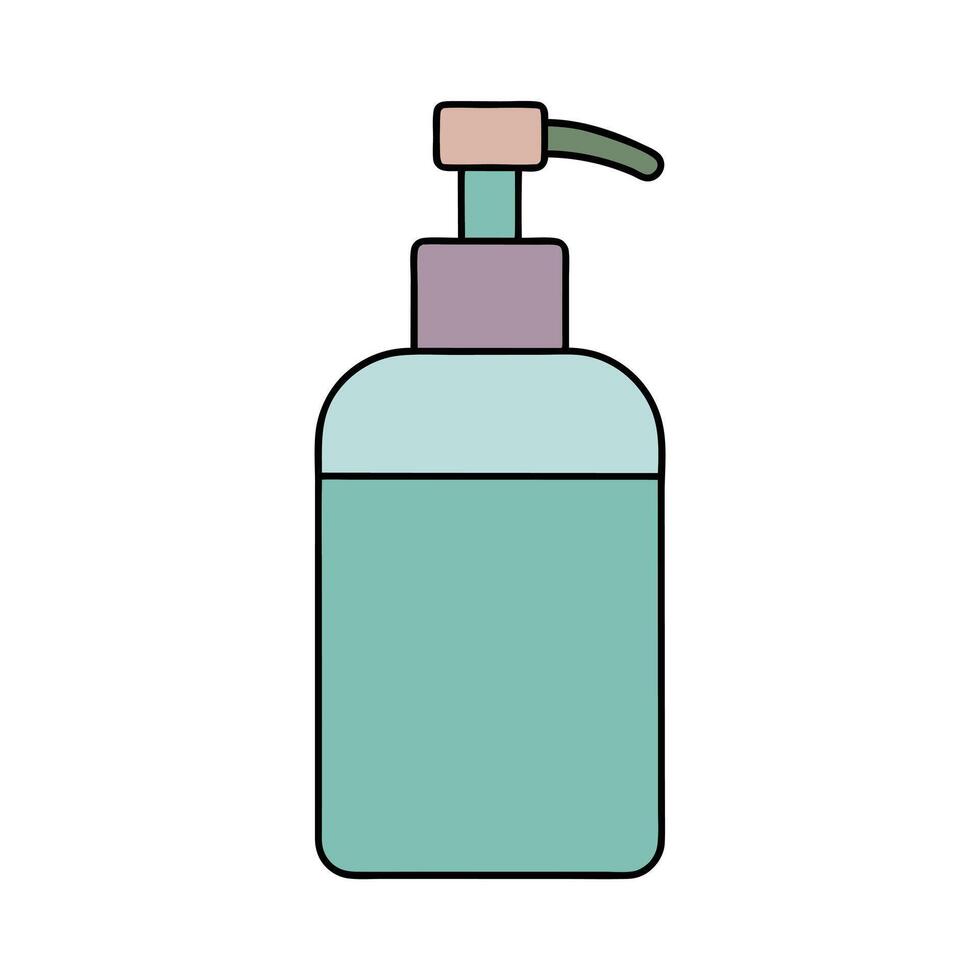 Liquid Soap Dispenser Illustration vector