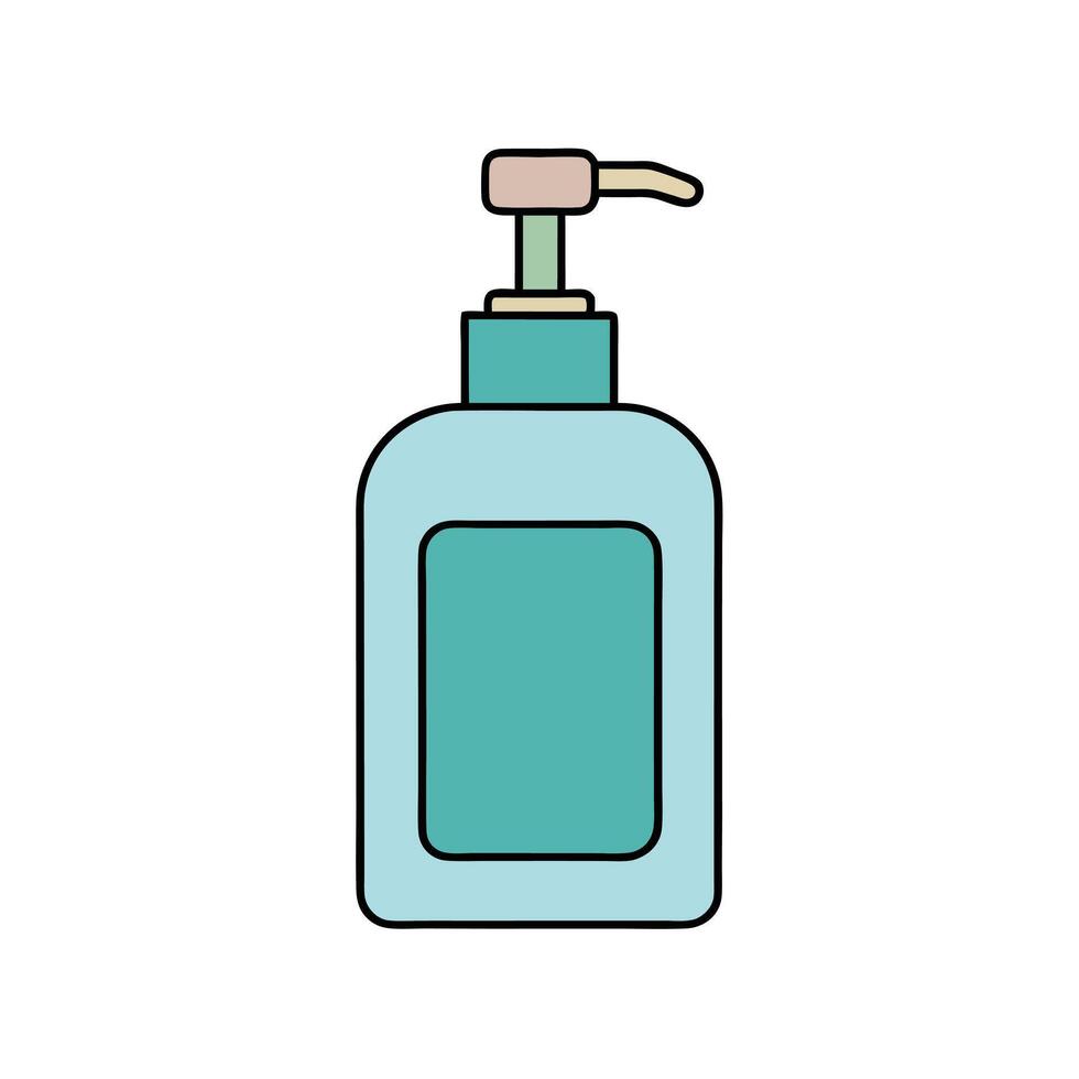 Modern Soap Dispenser Design vector