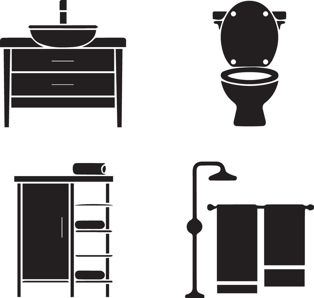 Dynamic sanitary feature logo illustration vector