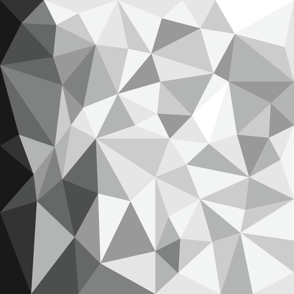 Abstract gray background of geometric shapes and triangles. vector