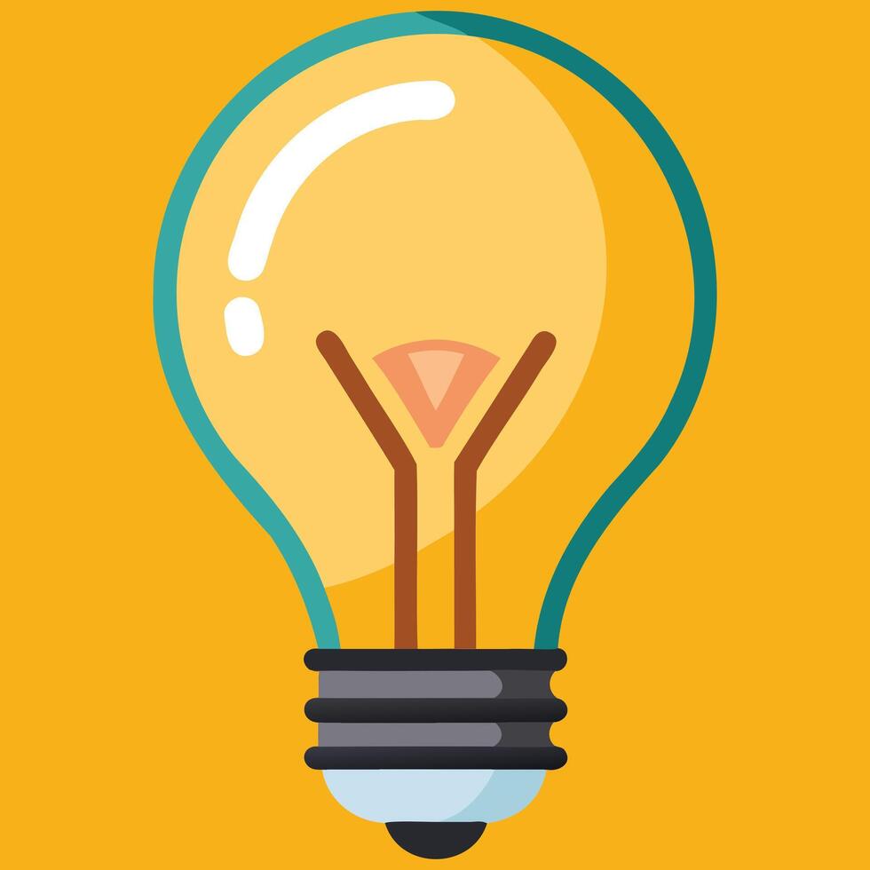 Creative Light Bulb Design vector