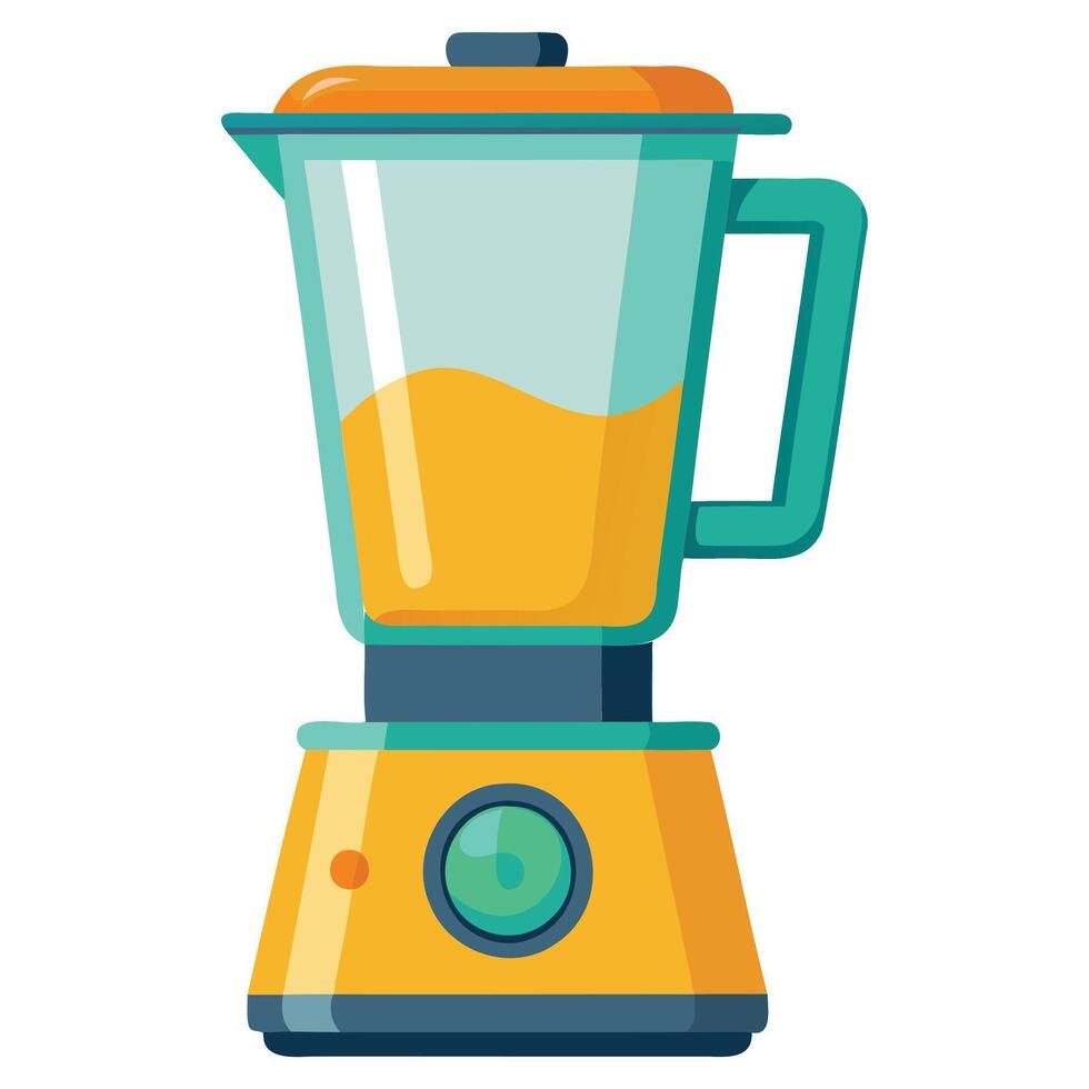 Electric Blender - Home Kitchen Equipment Design vector