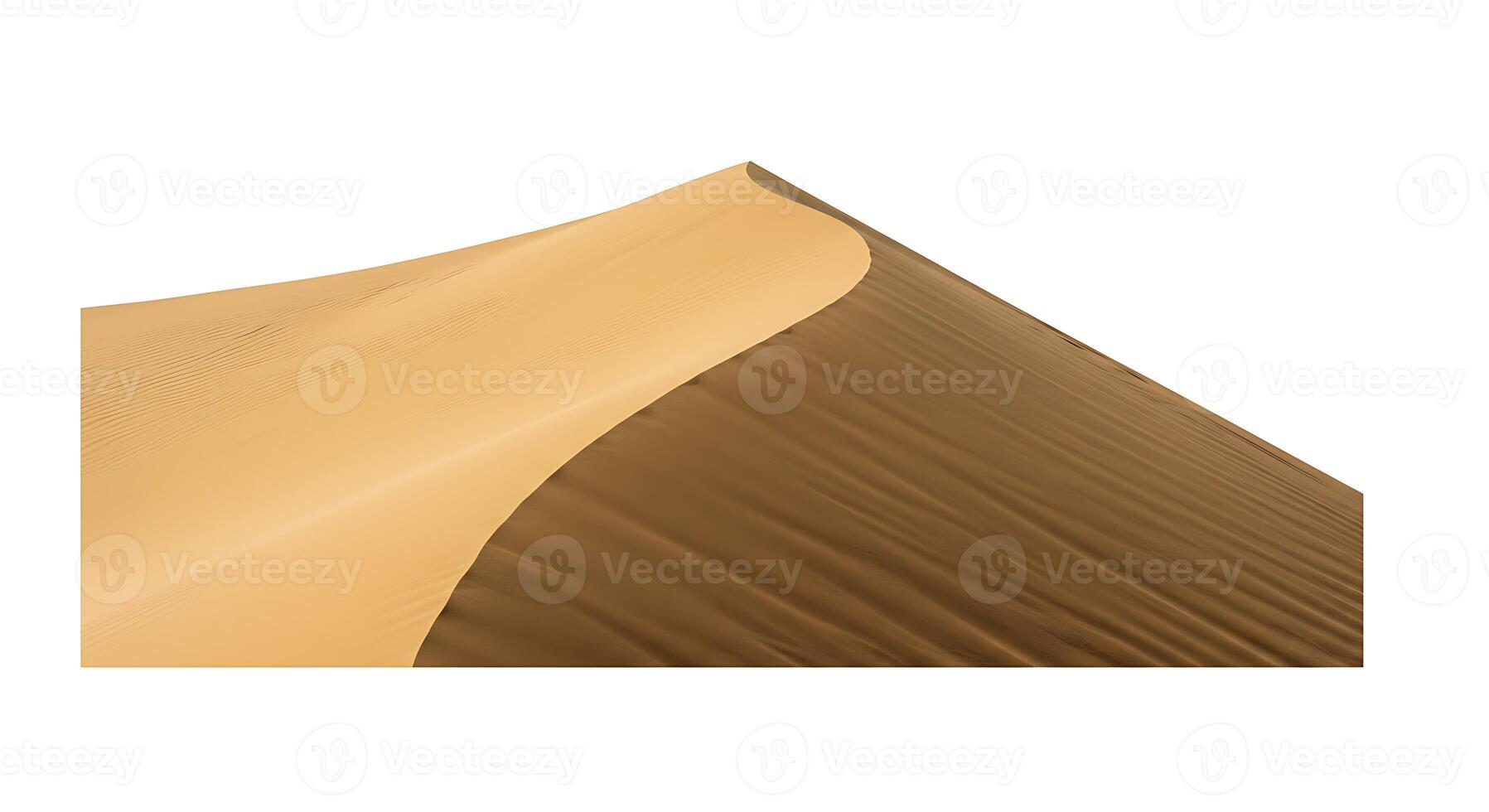 Stunning Desert Dune Landscape Golden Sand Texture Natural Scene hot sun sky day dry arid heat wind photo