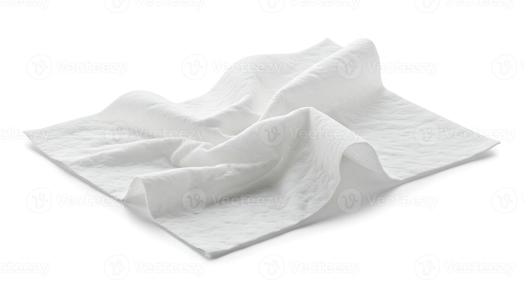 White Soft Crumpled Tissue Paper Clean Texture Background wipe fold pure cloth light sheet gauze photo