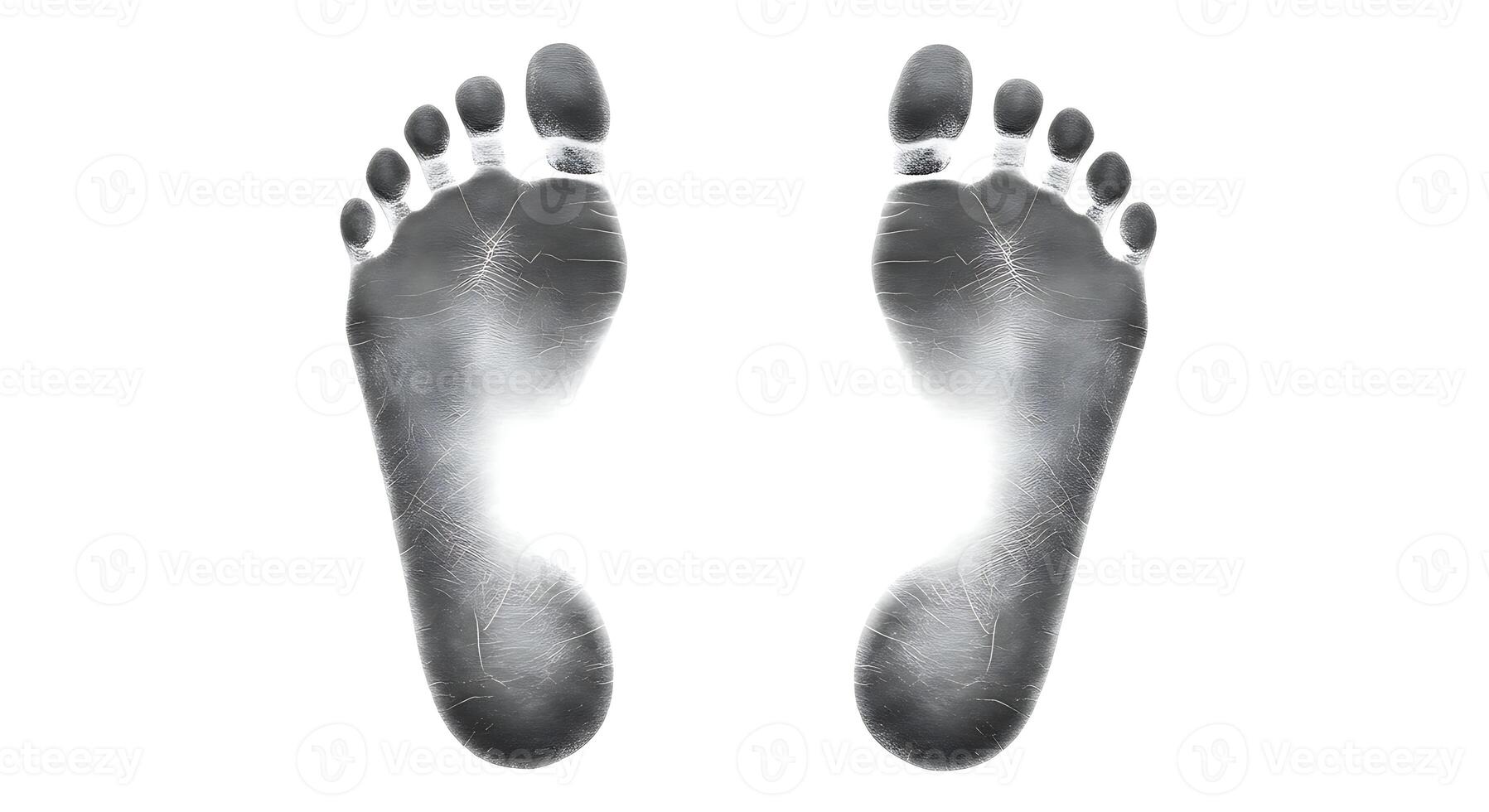 High Resolution Barefoot Footprints Grey Scale Image art feet body walk path mark sole toes human photo