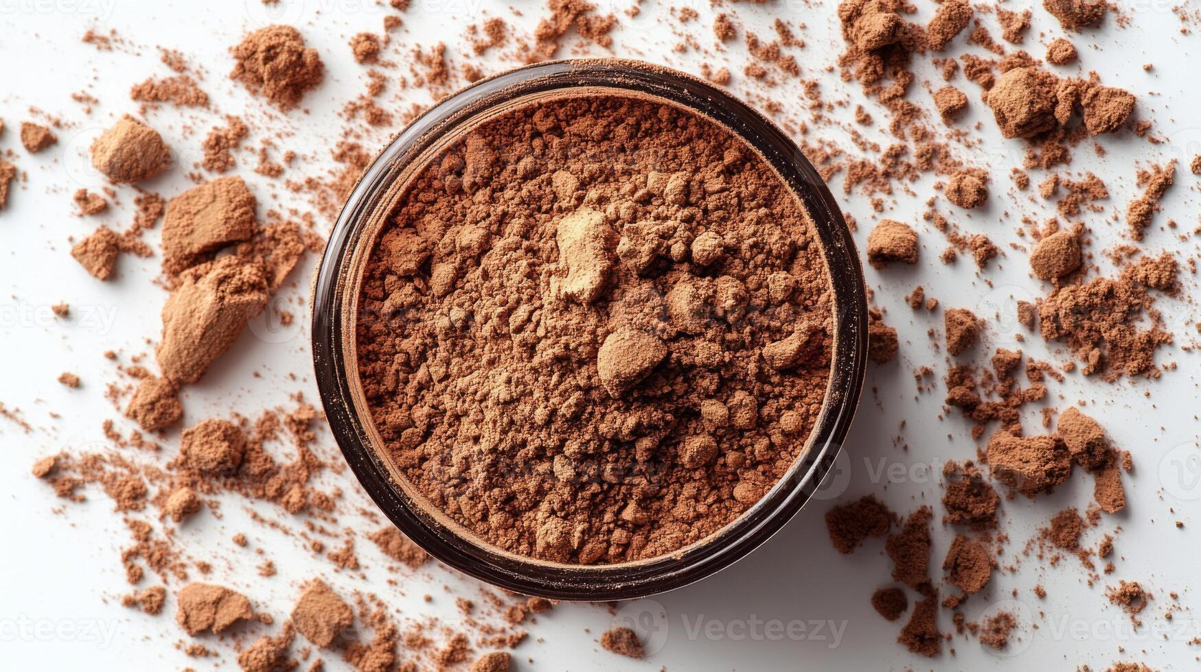Deep Brown Cocoa, Pure and Natural photo