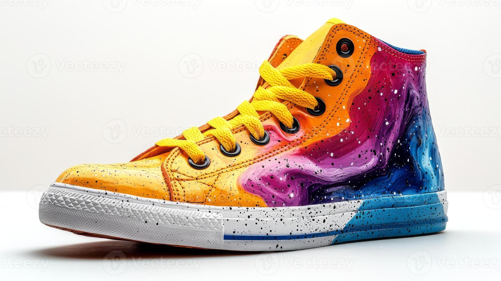 Galaxy-Inspired High-Top Sneaker photo
