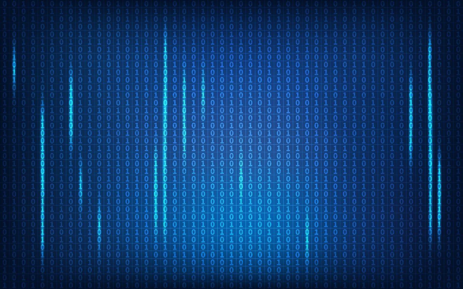 azul código datos digital antecedentes red Internet resumen vector