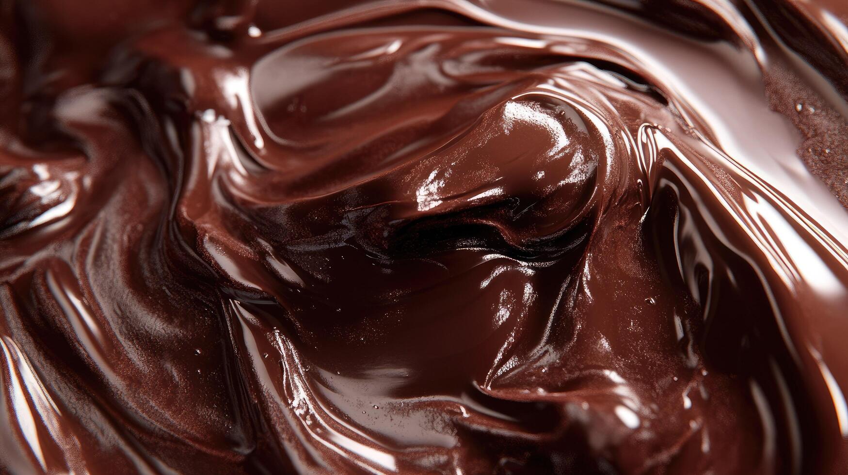 A close up of a chocolate sauce photo