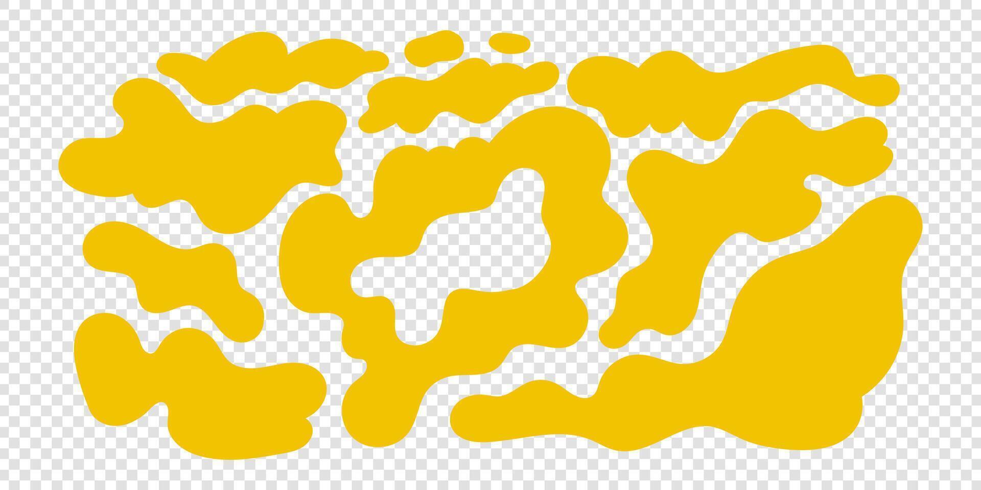 Abstract doodle shape vector
