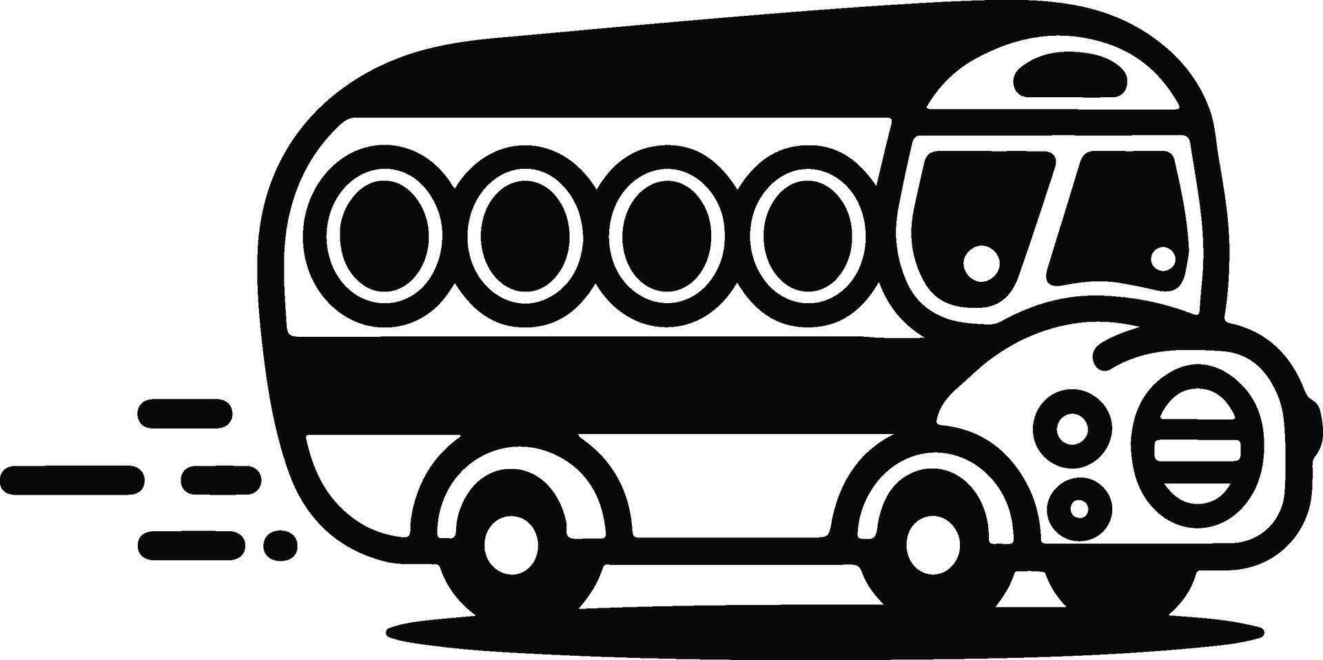 Classic School Bus Artwork vector