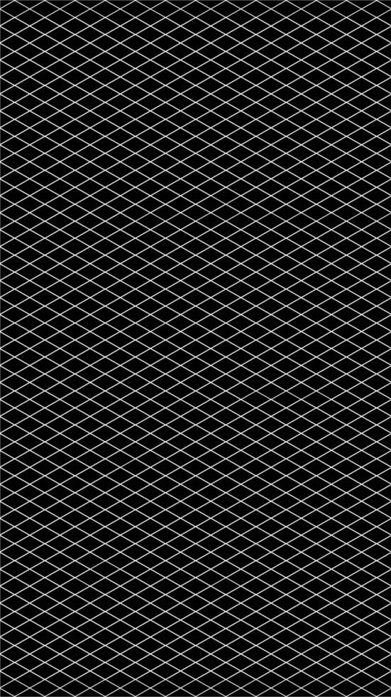 An abstract pattern featuring a black background with symmetrical white lines forming diamond shapes. Suitable for decoration, design inspiration, and modern artistic projects. vector