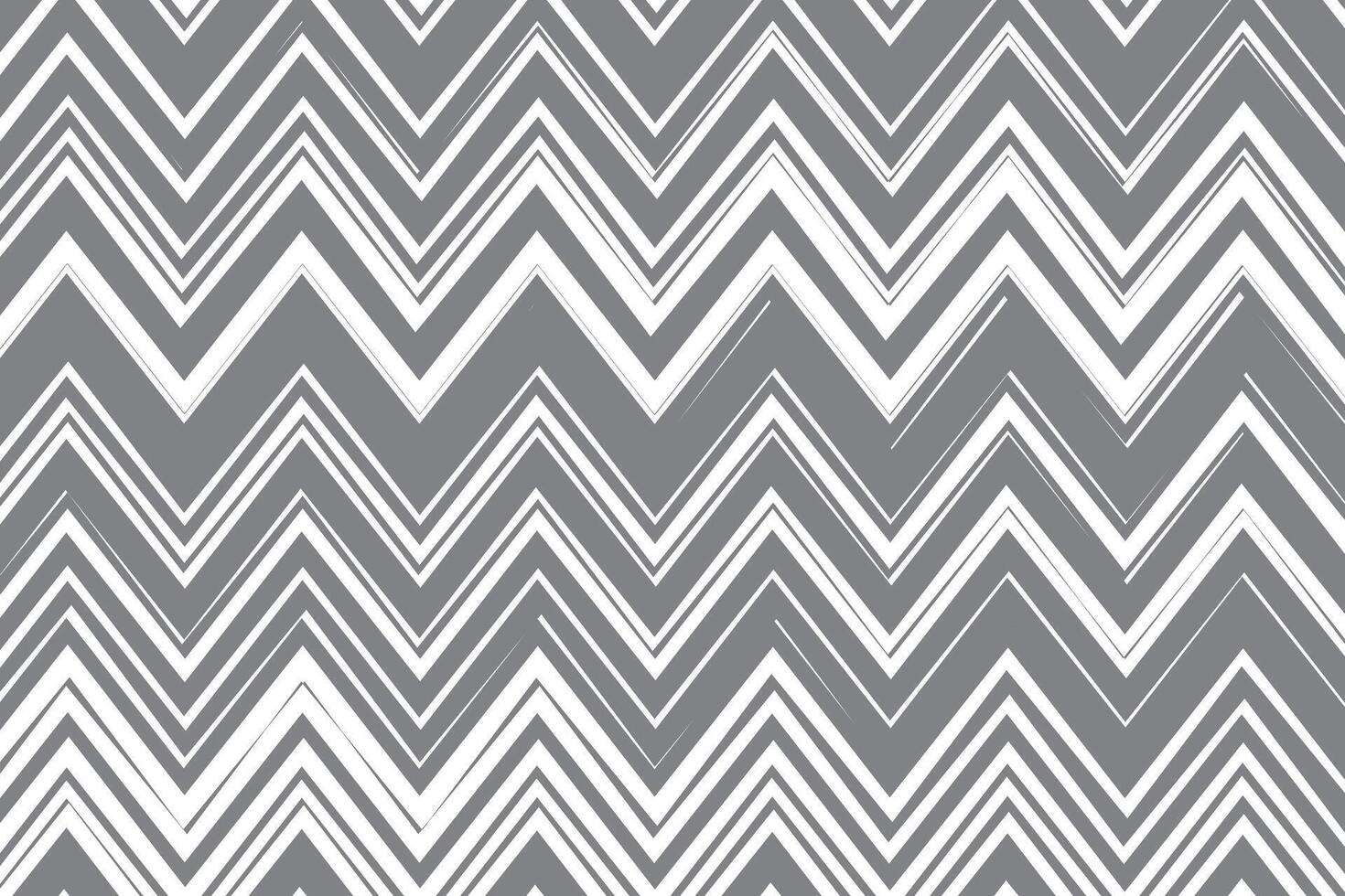 simple abstract grey ash creative thin to thick horizontal zig zag line pattern vector