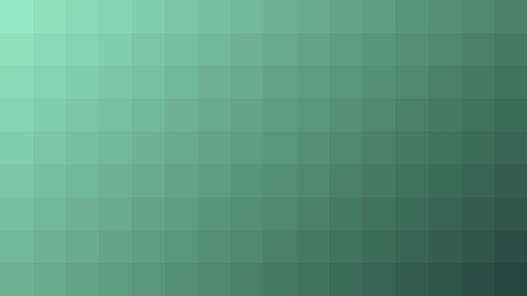 Abstract pixel background, featuring smooth gradient of horizontal stripes in shades of green, creating a serene and modern aesthetic. vector