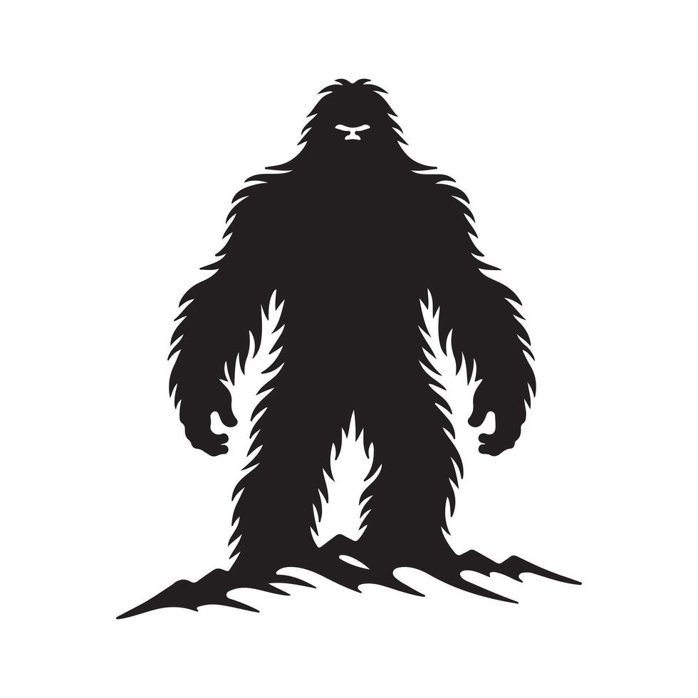 The Yetis of Legend Chilling Stories from the Himalayas vector