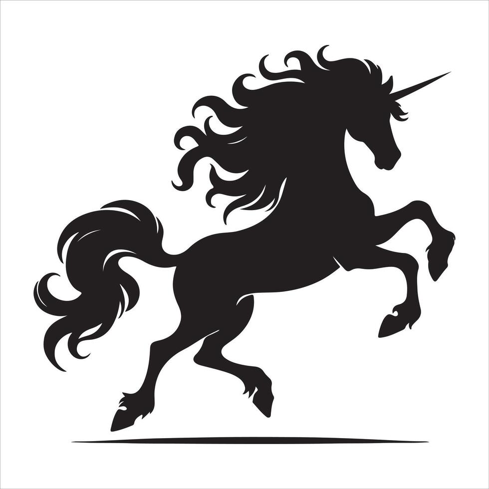 The Guardian Unicorn Keeper of Ancient Secrets vector
