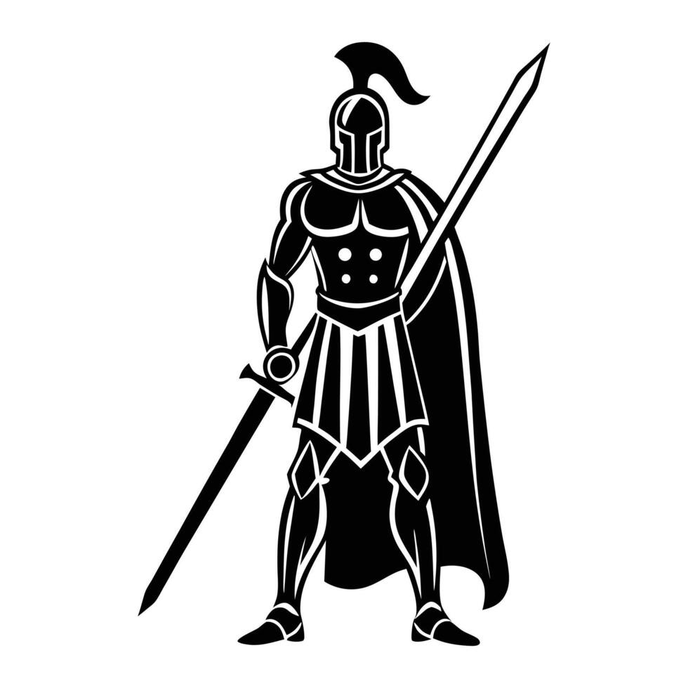 Born for Battle The Spartan Way of Life vector