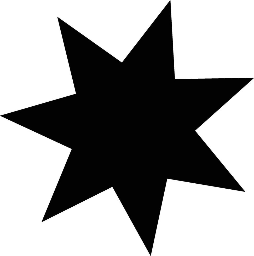 Black Star Icon - Graphic vector