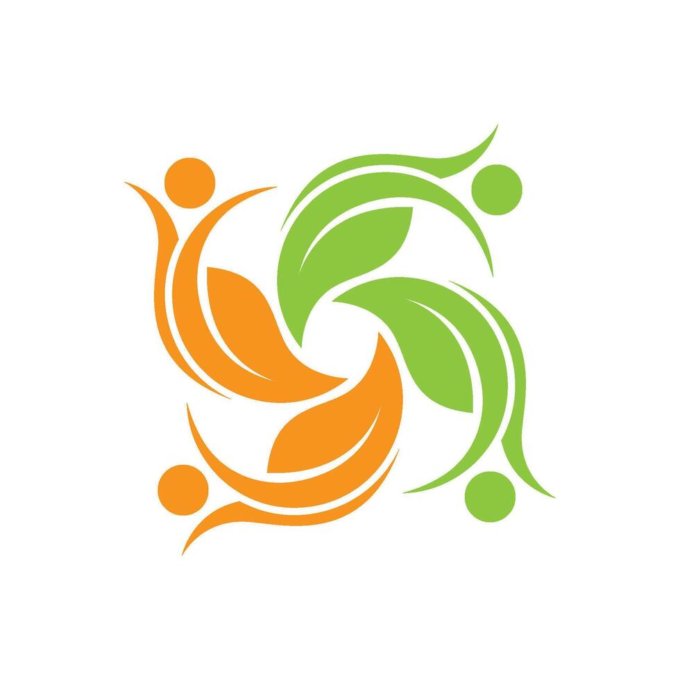Healthy circular concept design vector
