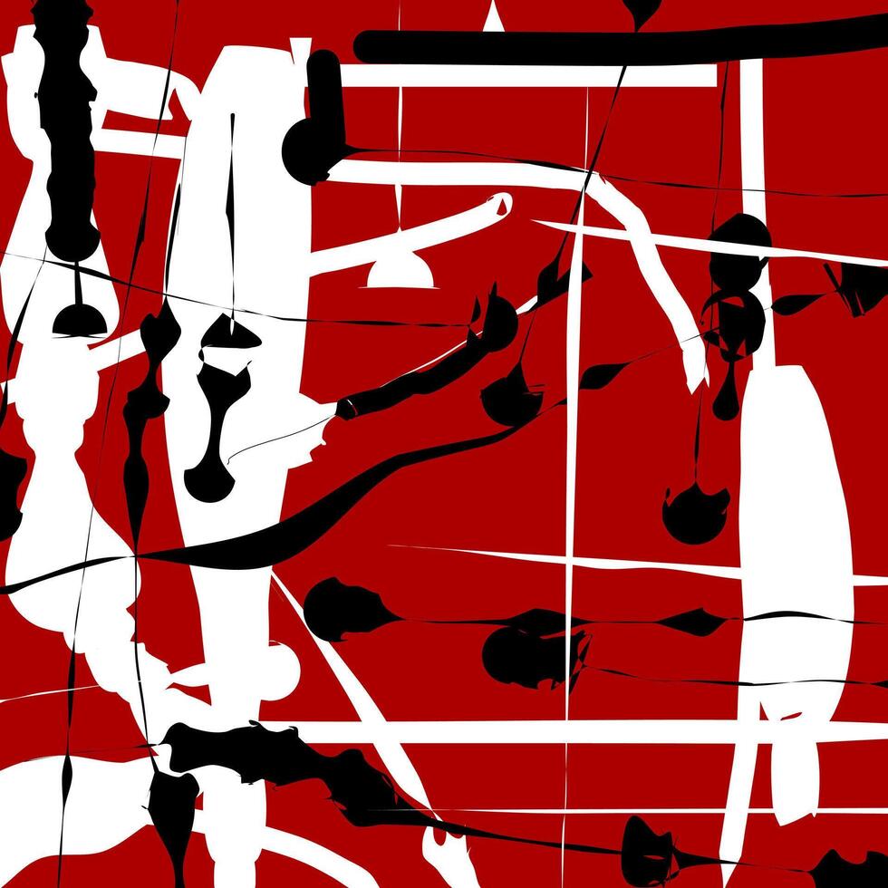 abstract background with black lines vector