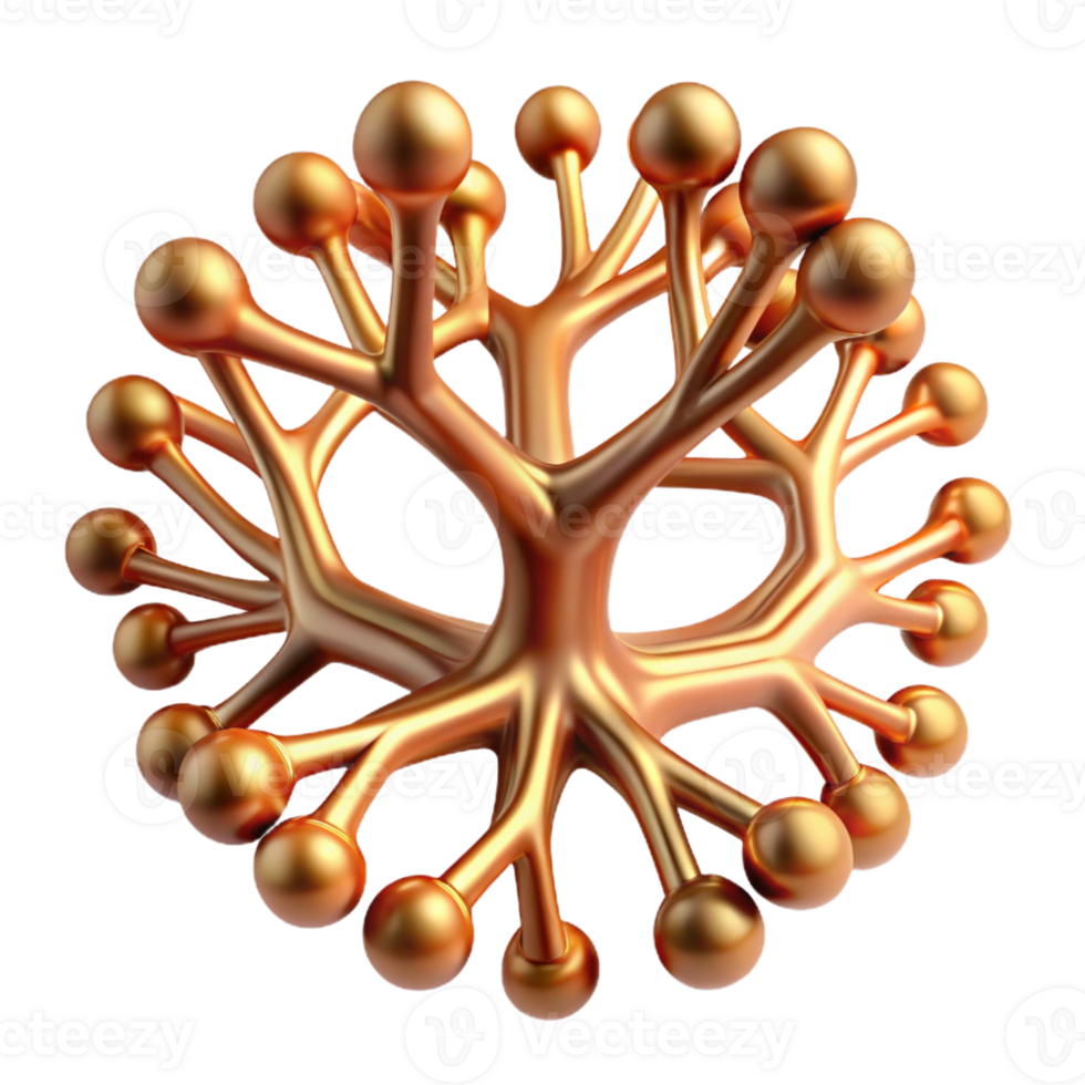 dramatic abstract A network of branching, fractal patterns in warm earth tones, resembling the roots of a tree, illuminated by a soft, dappled light. Rendered in an organic, fractal art style detailed png
