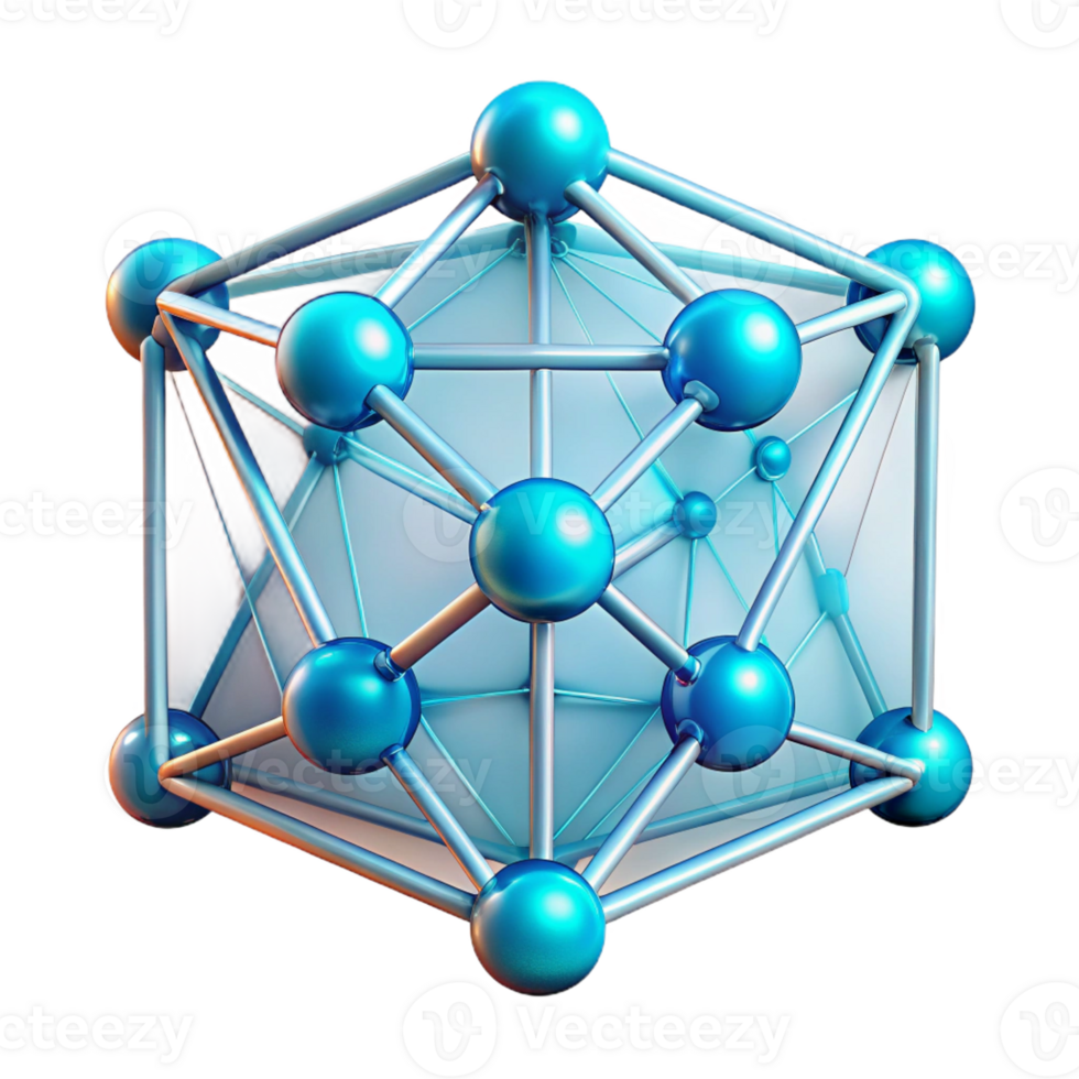 impressive creative A network of interconnected, glowing lines and nodes, resembling a neural network or circuit board, in cool, futuristic colors, with a sleek, minimalist design high quality png