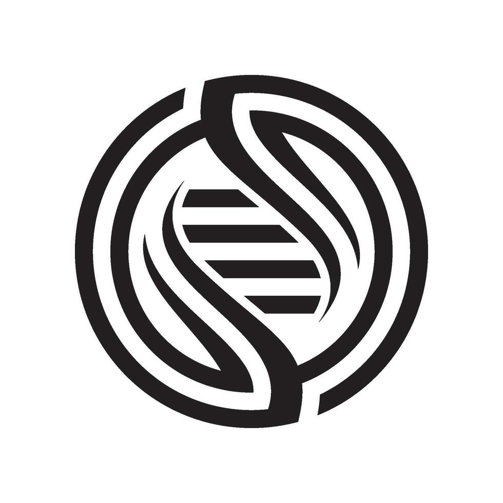 DNA graphic design vector